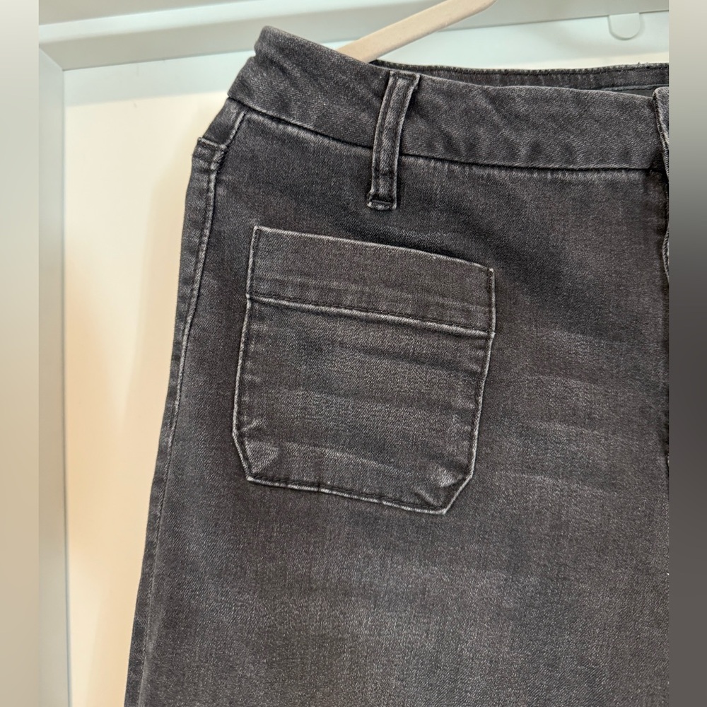 Meg High Rise Wide Leg Black - Picture 4 of 10